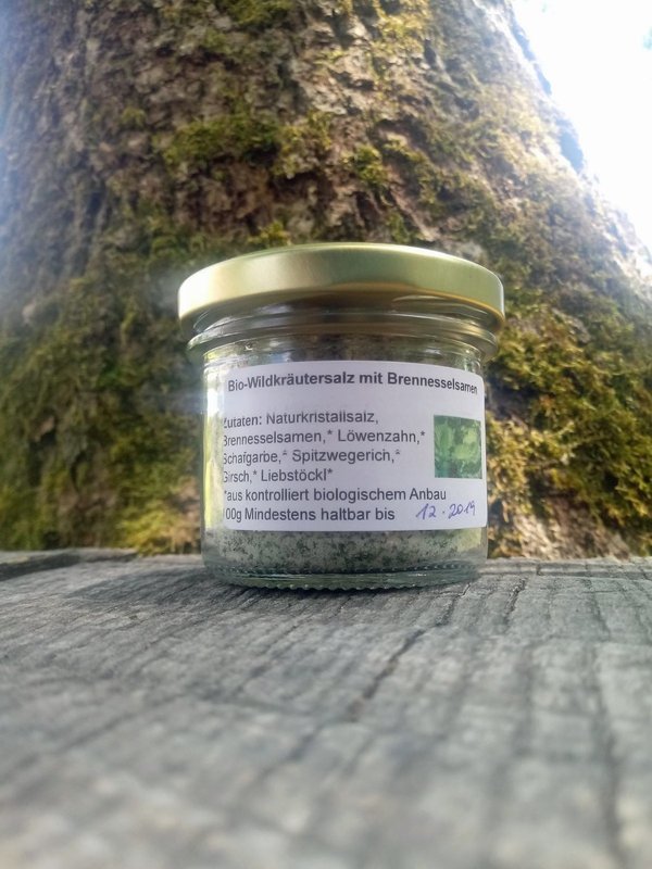 BIO-WILDKRÄUTERSALZ MIT MEERSALZ