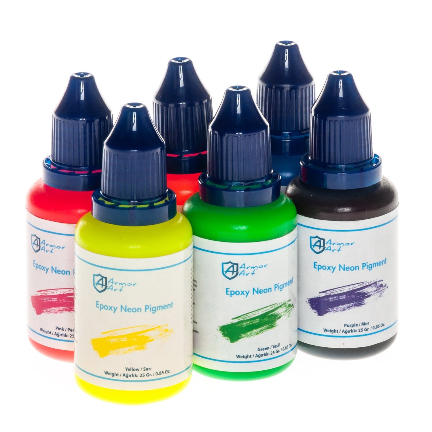 Neon Resin Color Pigment, Choose From 7 Tints, Shop Resin Obsession