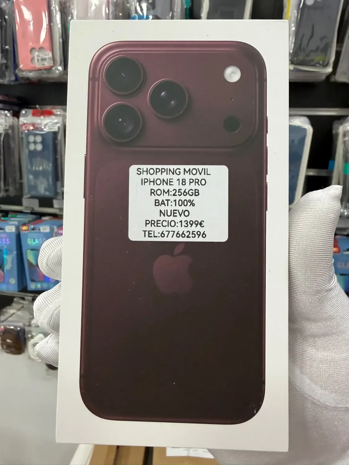 iPhone 18 Pro (burdeos)