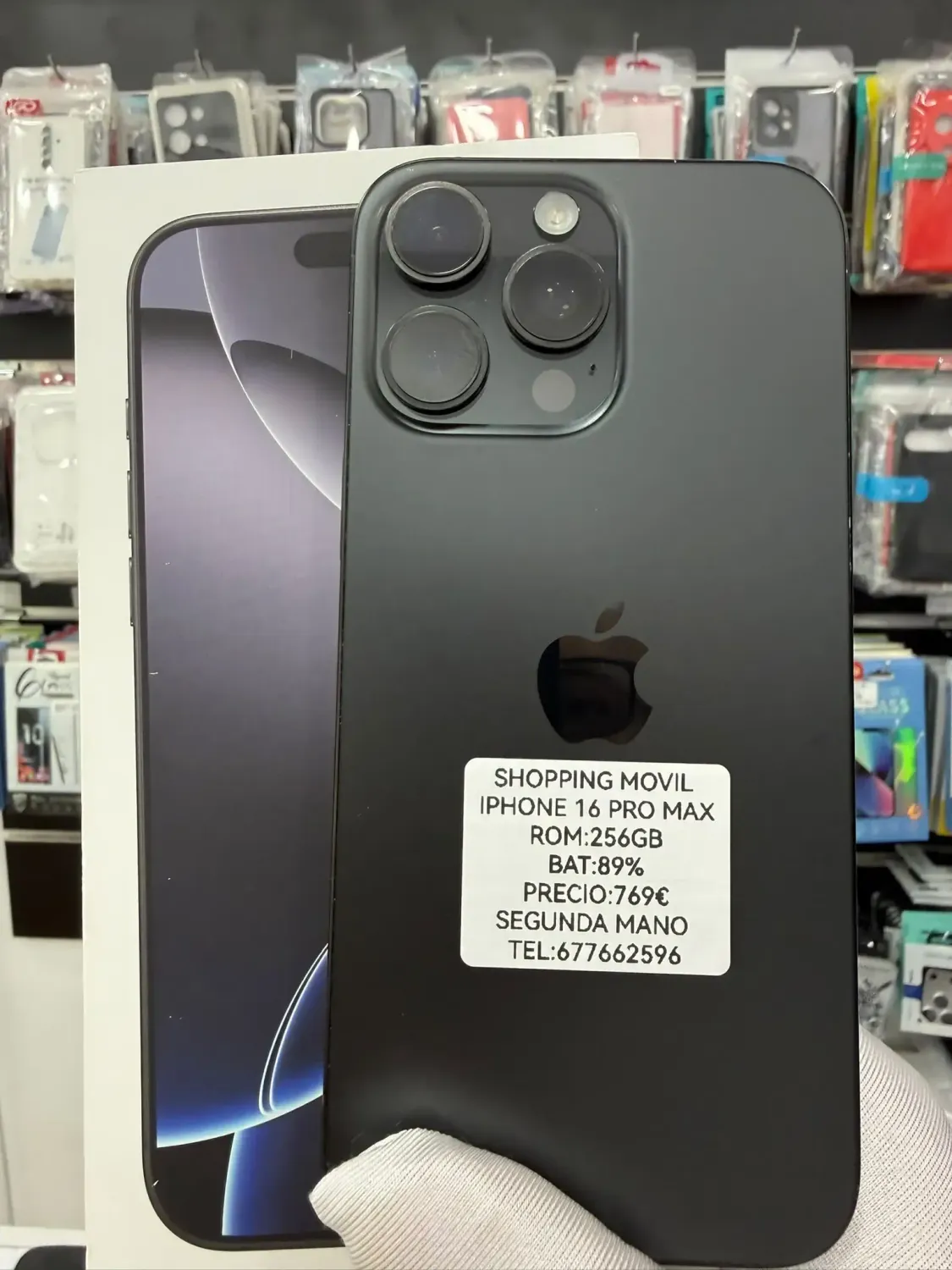 iPhone 16 Pro Max (gris)