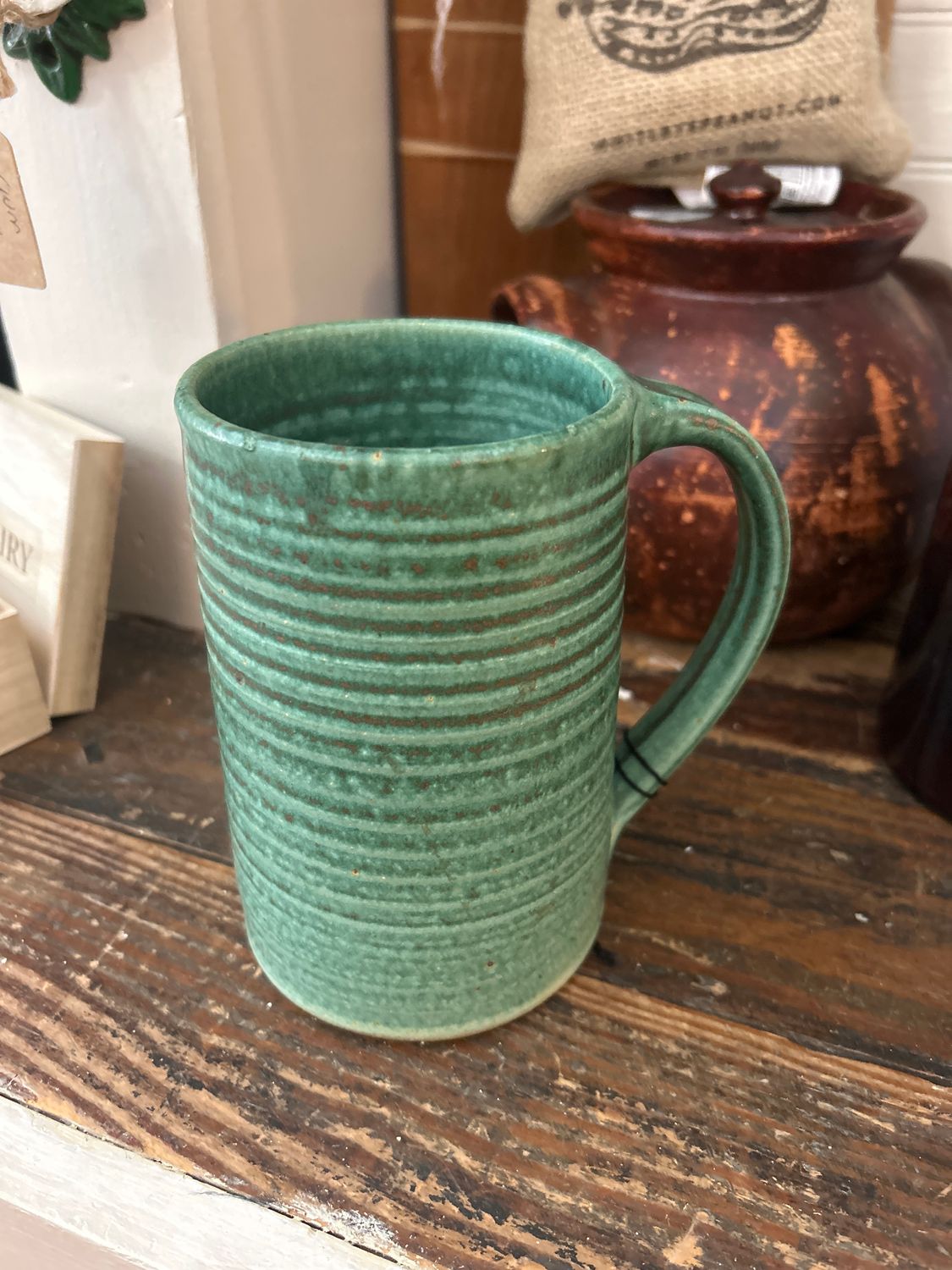 CWA Pottery Mug w/ Lizard