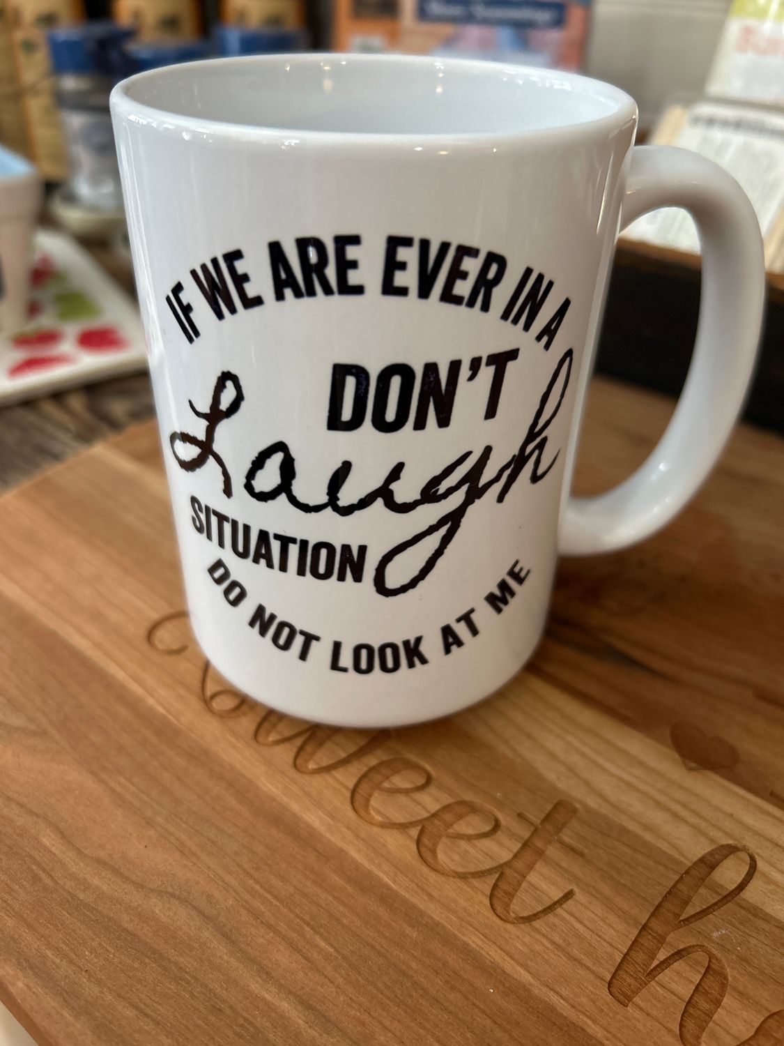 Don’t Look at Me Mug