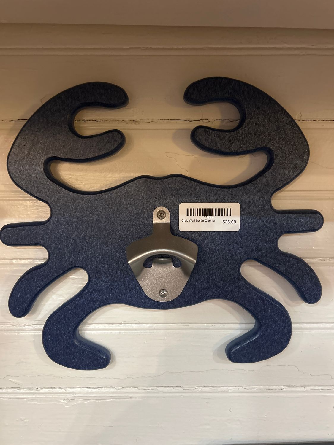 Crab Wall Bottle Opener