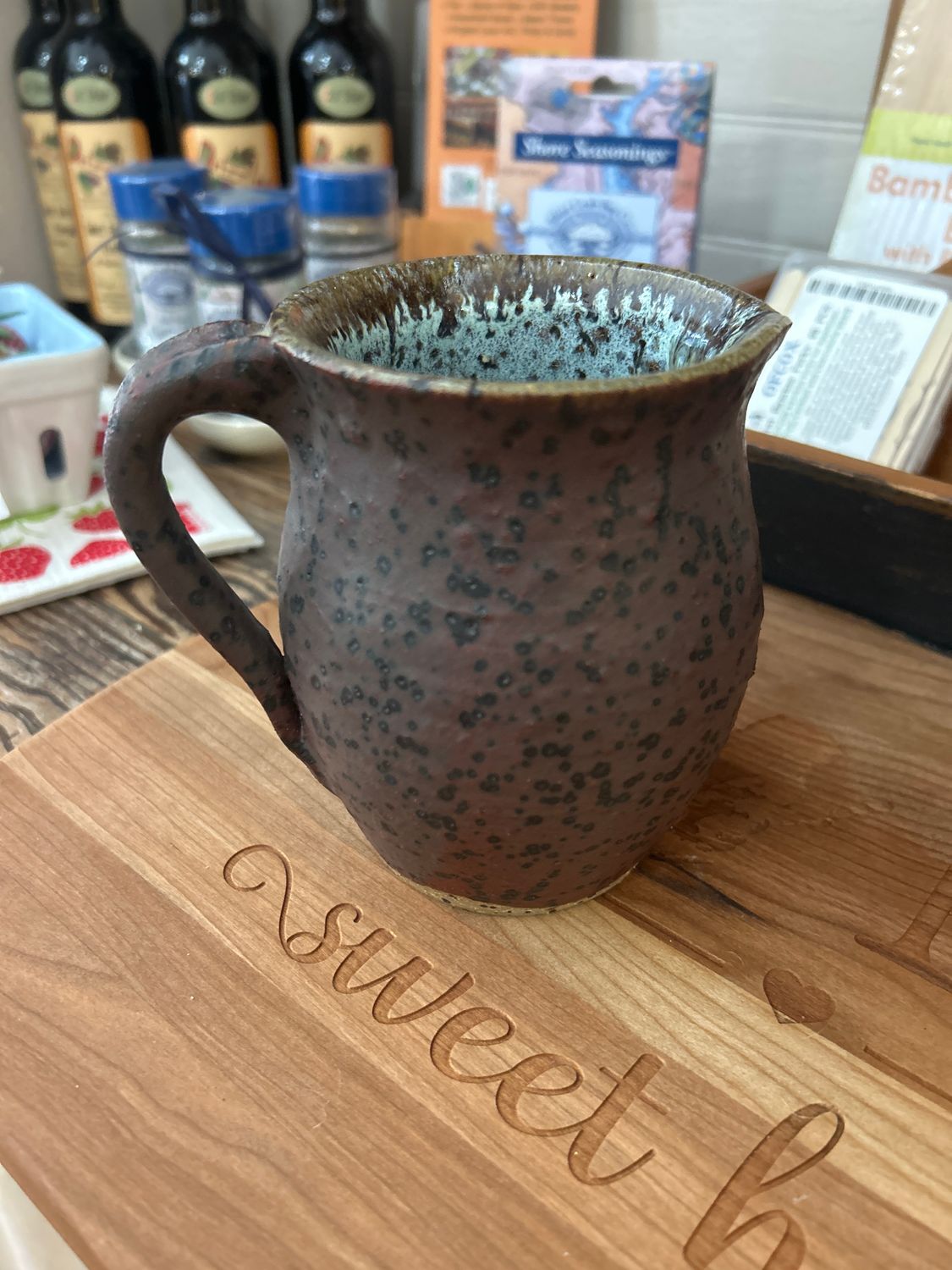 CWA Pottery Signed Creamer