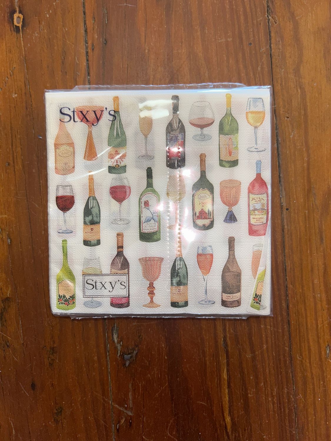 Wine and Champagne Cocktail Napkins