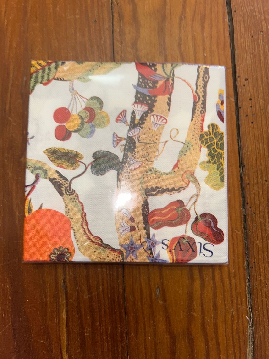 Pomegrante Tree  Cocktail Napkins