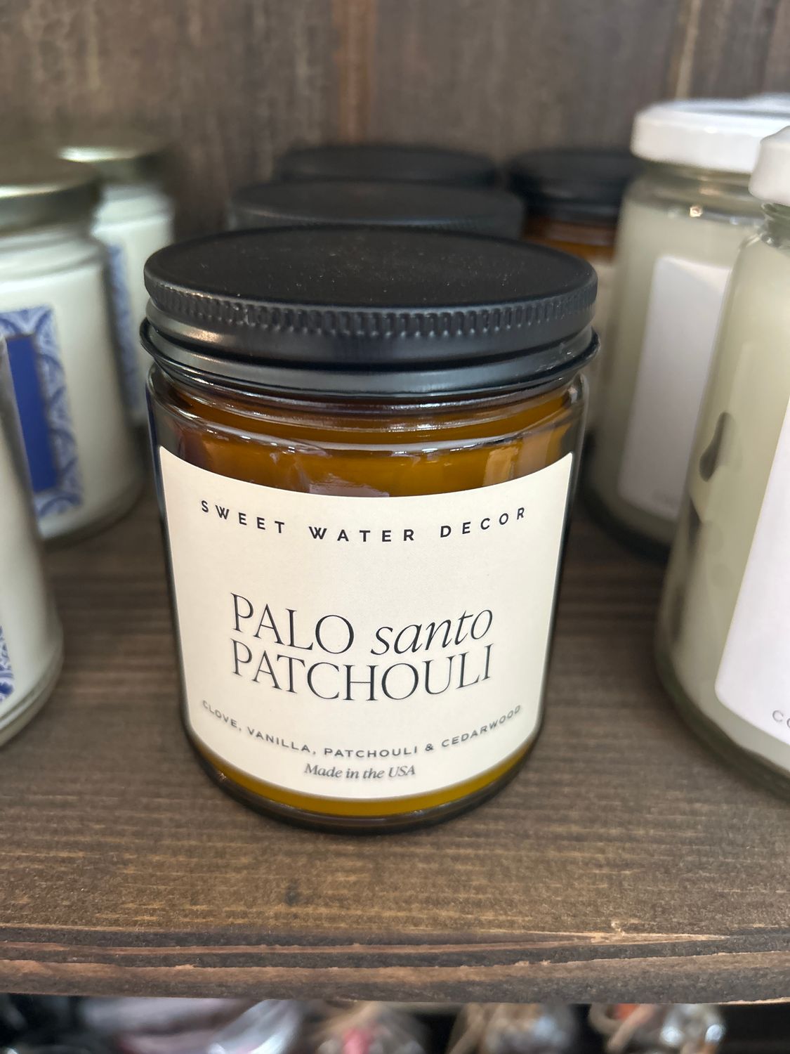 Palo Santo Patchouli 9oz Soy Candle