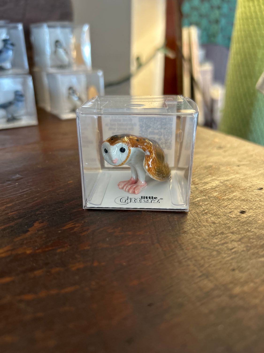 "Paleface" Barn Owl Porcelain Miniature