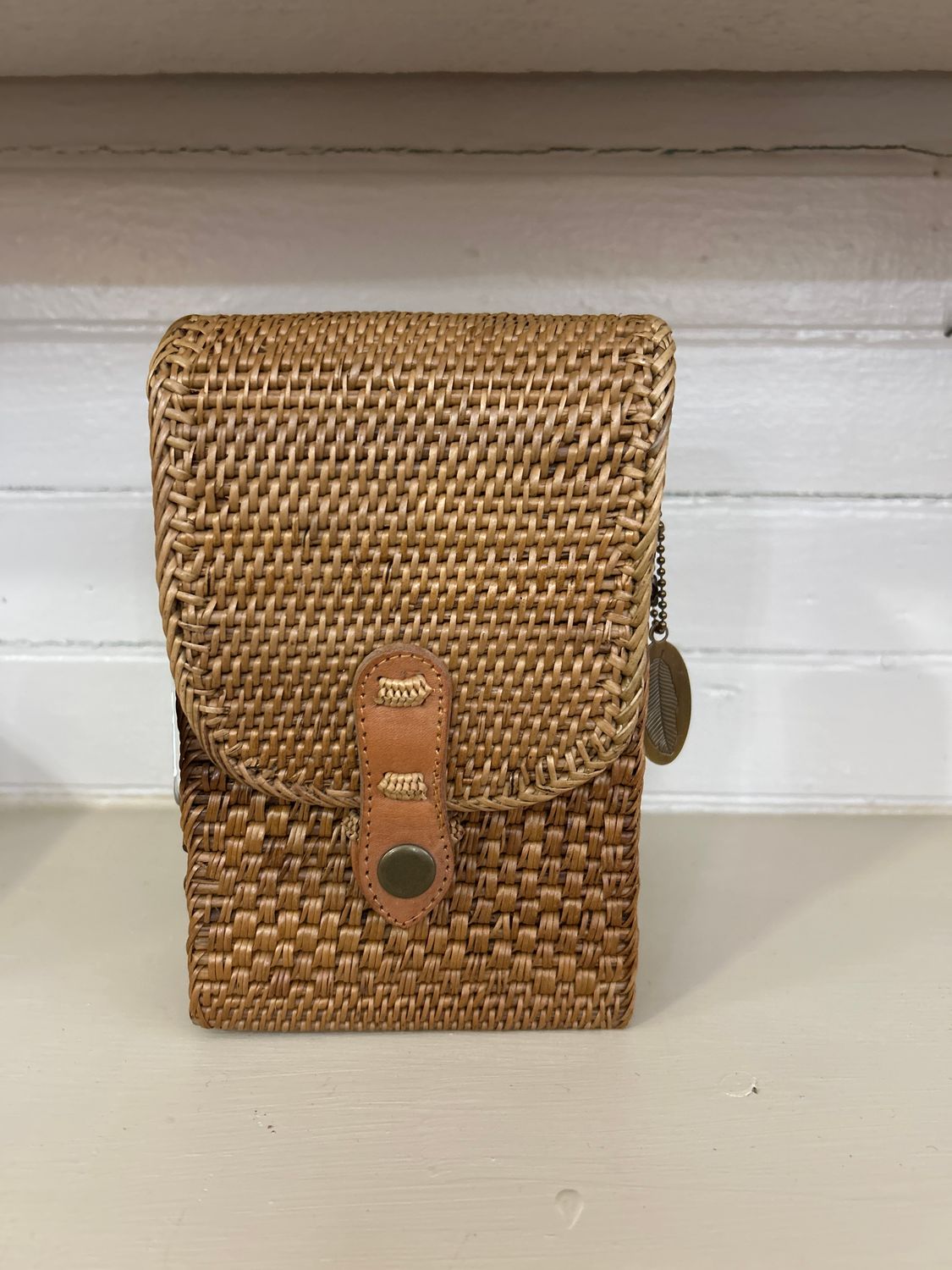 Ata Vine Cell Phone Crossbody Bag