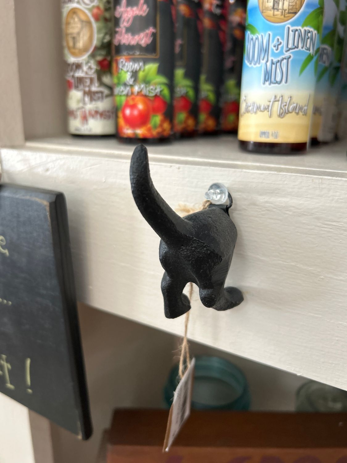 Cast Iron Dog Tail Wall Hook