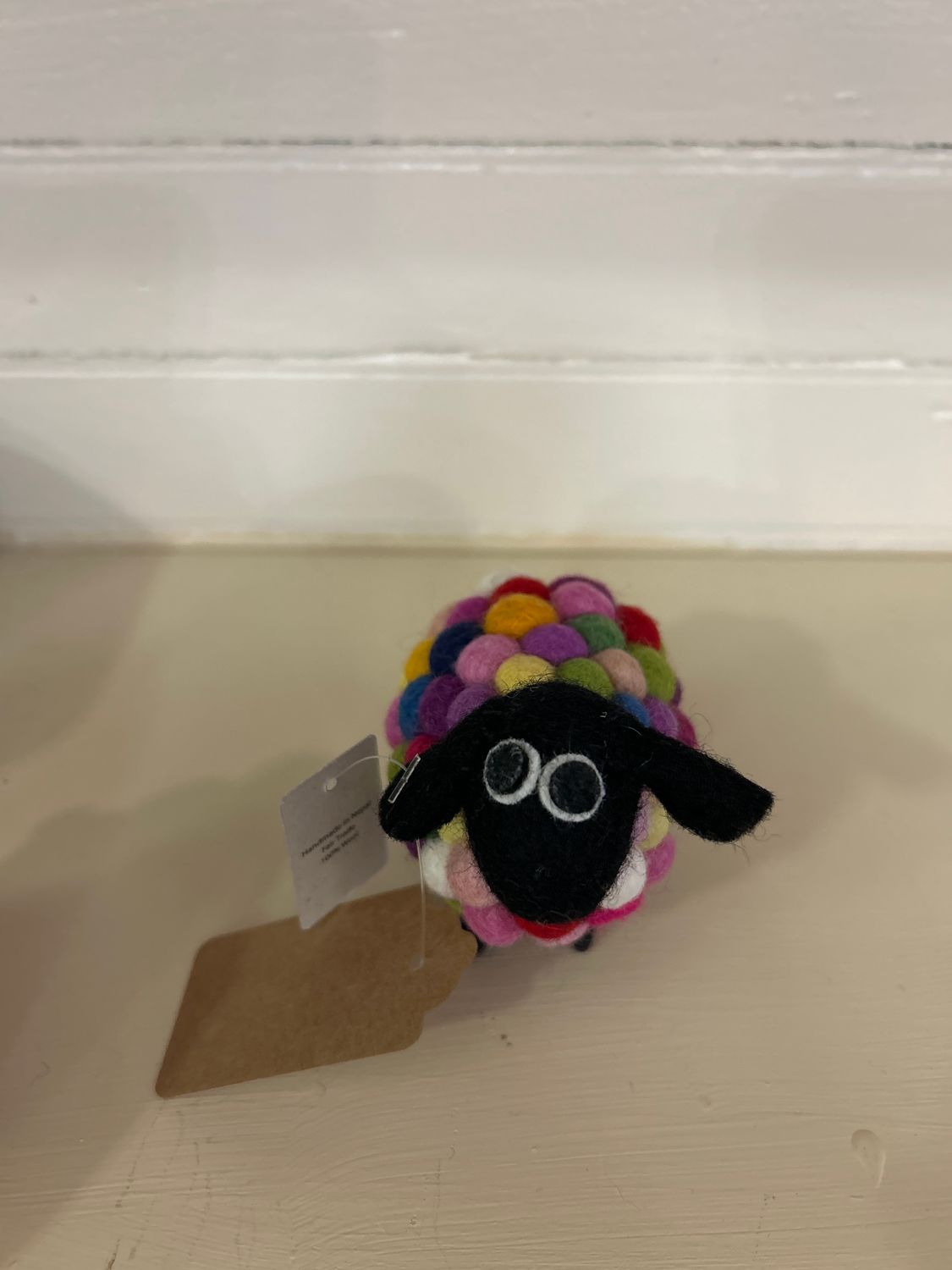 Small Ball Wool Rainbow Sheep