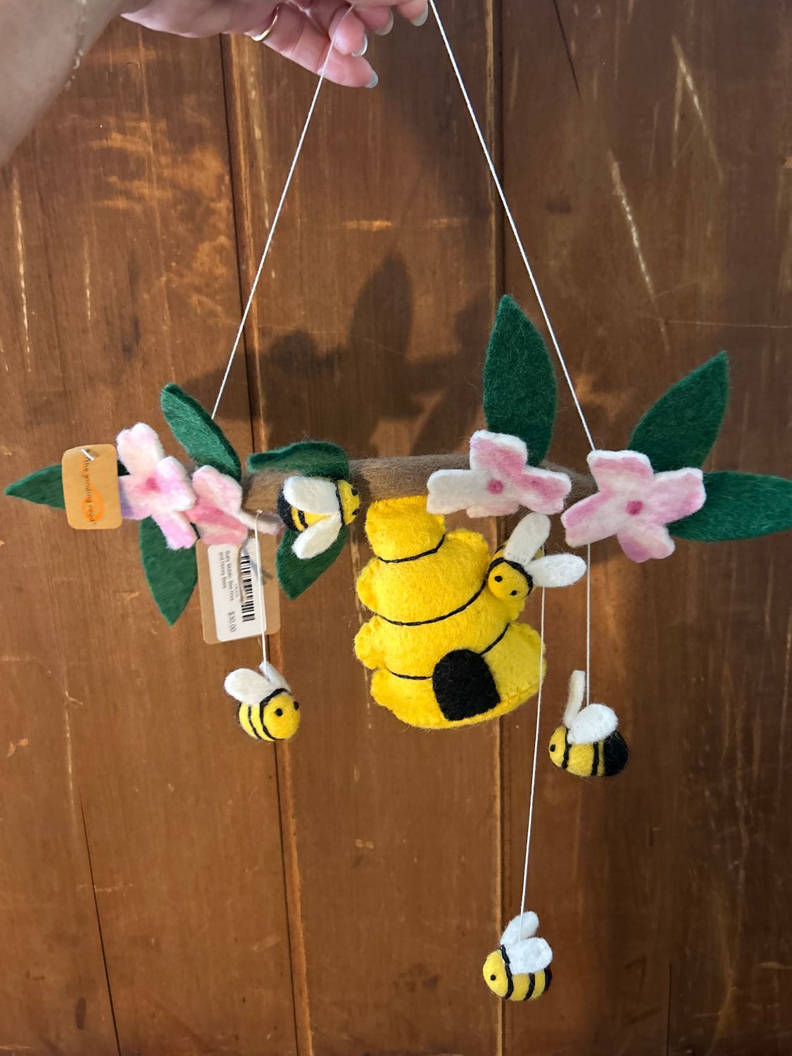 Baby Mobile- Bee Hive and Honey Bees