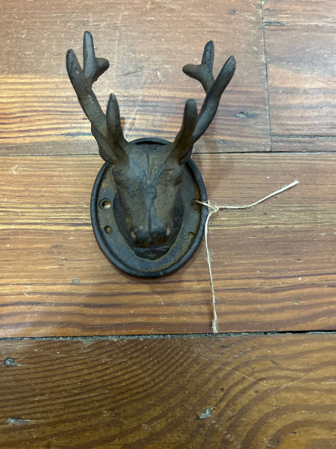 Small Cast Iron Mounted Buck