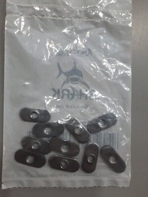10 PK of 1/4" T-SLOT NUTS FOR JIG MAKING