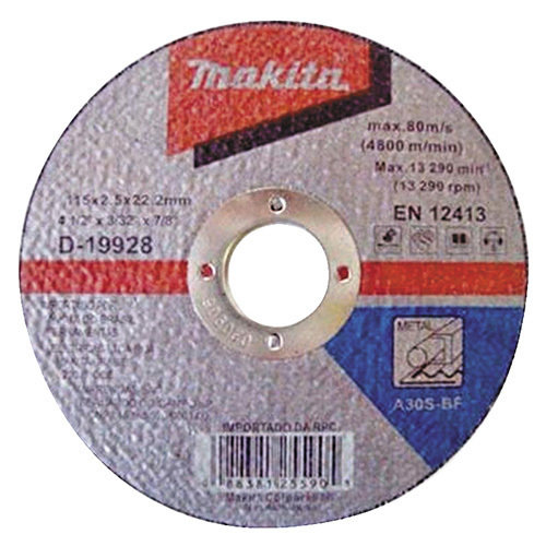 DISCO DE CORTE MAKITA  4 1/2&quot; X 7/8&quot; X 3/32&quot;