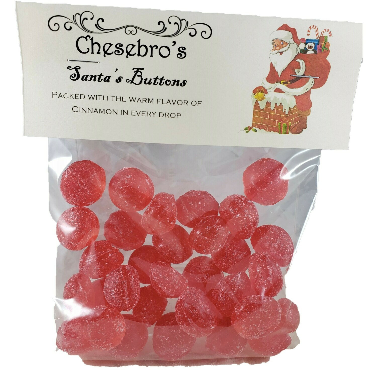 Santa's Buttons Hard Candy Drops