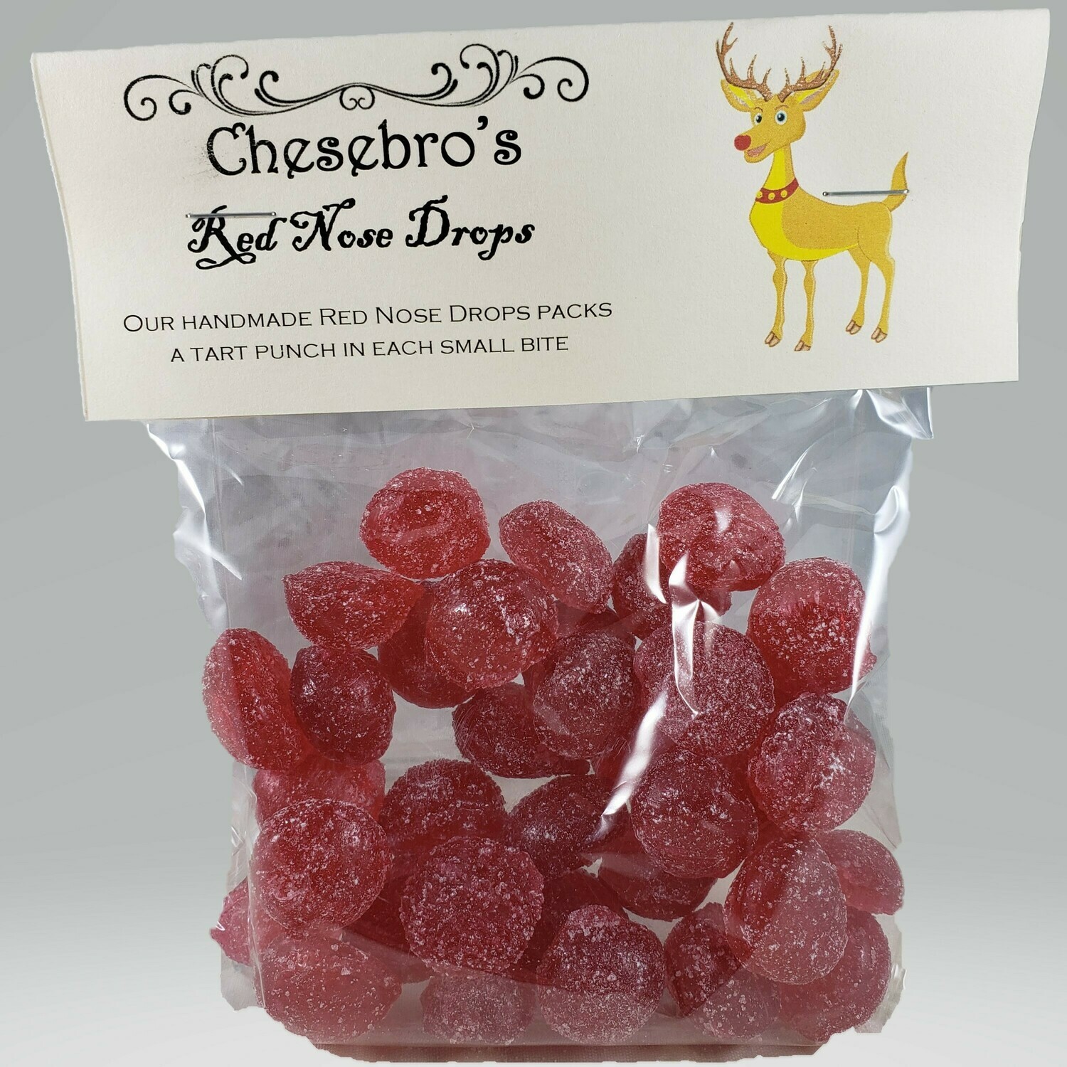 Rudolph's Red Nose Hard Candy Drops