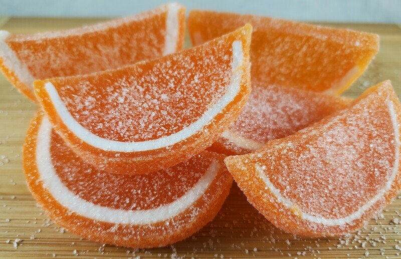 Gourmet Orange Flavor Jelly Fruit Slices