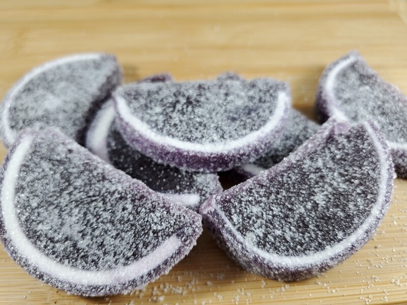 Gourmet Grape Flavor Jelly Fruit Slices