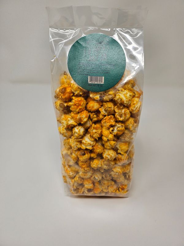 Jalapeno Cheddar Cheese Popped Popcorn 2 oz. of Popped Corn