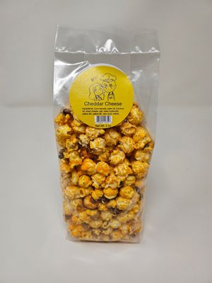 Cheddar Cheese Popped Popcorn 2 oz. of Popped Corn