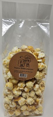 Peanut Brittle Air Popped Popcorn 4 oz. of Popped Corn