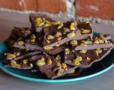 Barras de Chocolate con frutos secos