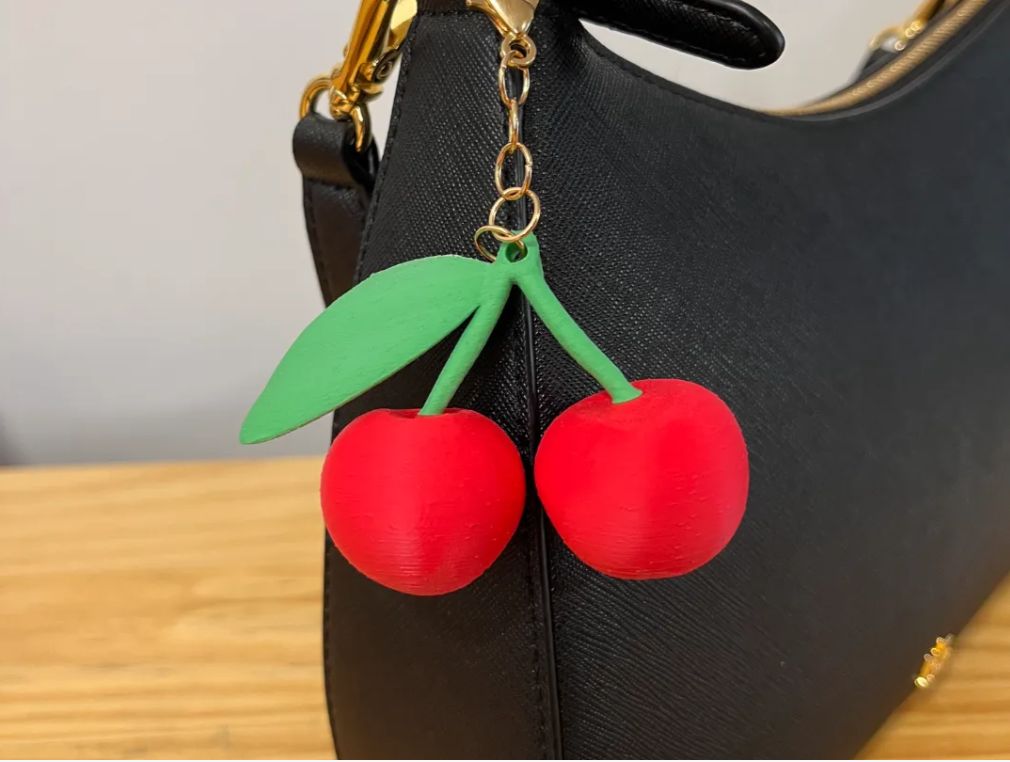 Cherry Bag Charm