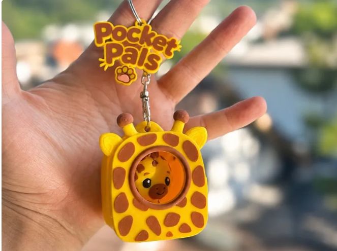 Giraffe Bag Charm