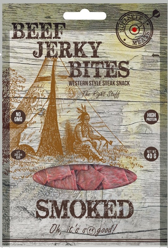 Smoked Beef jerky BITES 10 x 40 g