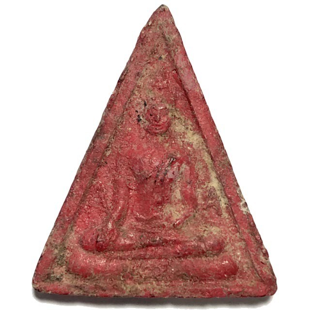 Pra Somdej Paya Bparamadth Pim A-A 2 sided Buddha Amulet Luang Por Pina Wat Sanom Lao Extremely Rare