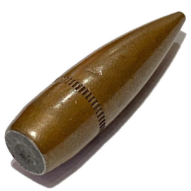 Takrut Hua Grasun 9mm Bullet Invincibility Spell 3 Cm 2500 BE Luang Por Guay Wat Kositaram