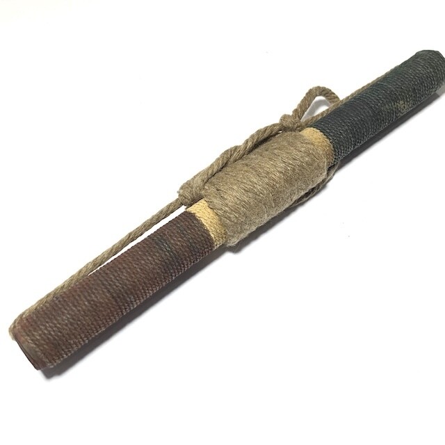Takrut Tone Tong Chart Kong Grapan 7 Inch Thai Flag Cord Wrapped Yantra Scroll 2497 BE Luang Por Tob Free Express Shipping
