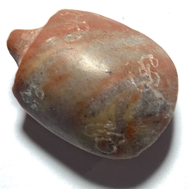 Paya Tao Ruean Pim Lek Nuea Hin Sabu Luead Hand Inscribed Sacred Stone Turtle Luang Por Sanit Wat Lam Bua Loi