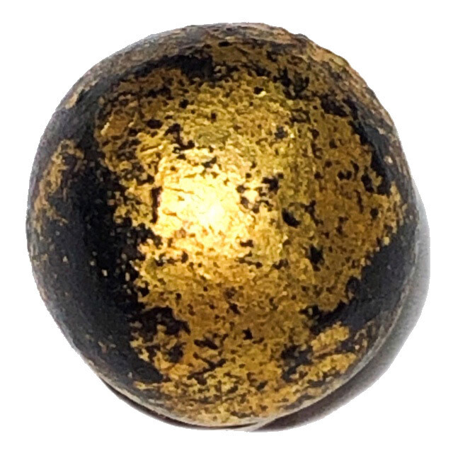 Look Om Jet Paya Chang Sarn Nuea Dam Pid Tong Sacred Powder Wishing Ball Luang Por Ding Wat Bang Wua