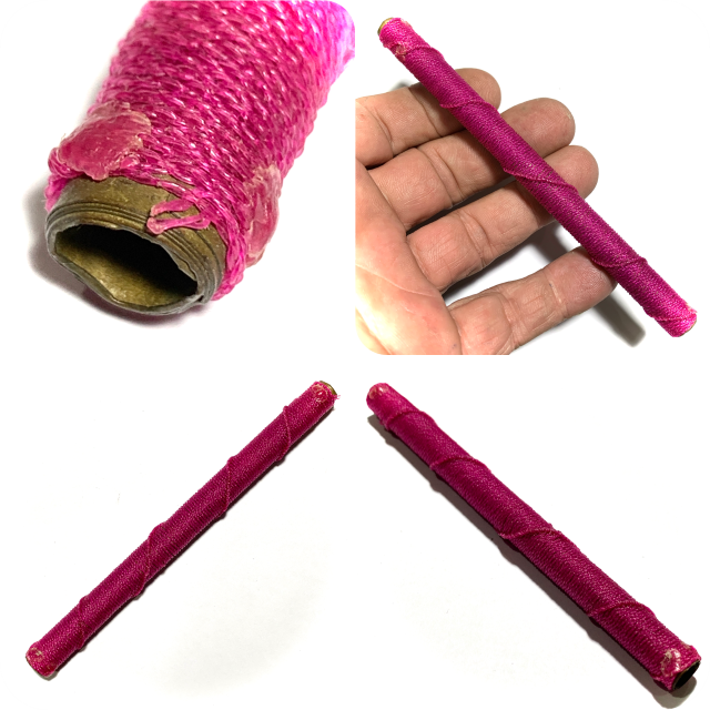 Takrut Tone Tong Daeng Thak Chueak Muang 2525 BE 5 Inches Luang Por Yid Wat Nong Jork