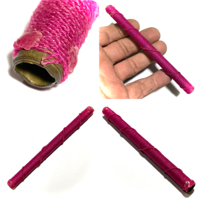 Takrut Tone Tong Daeng Thak Chueak Muang 2525 BE 5 Inches Luang Por Yid Wat Nong Jork