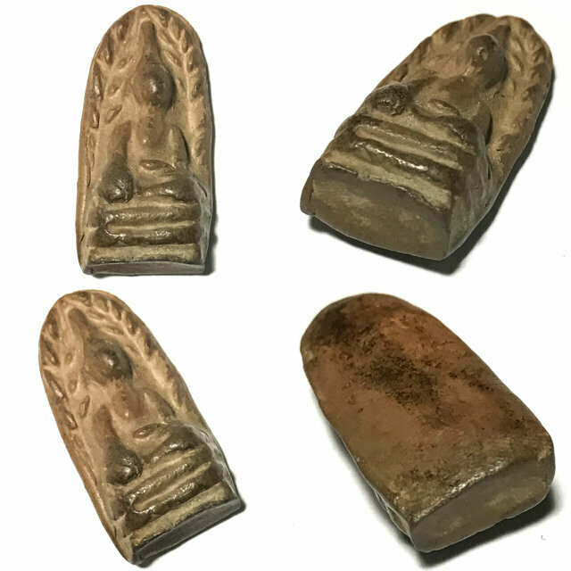 Pra Rod Mer Dto Big Hand Buddha Amulet 2521 BE Nuea Din - Luang Por Guay Wat Kositaram