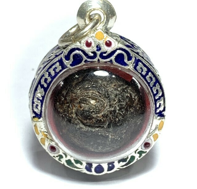 Look Om Ying Mai Ork Maha Ud 2470 BE Nuea Krang Luang Por Tong Sukh Wat Tanode Luang Free Silver Case &amp; Shipping