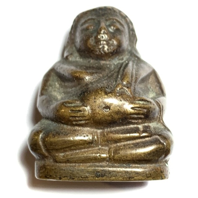 Roop Lor Pra Sangkajjai Pim Yai Ud Kring Nuea Samrit Wat Prasat Bunyawas 2506 BE 2 Blessings 234 Guru Monks