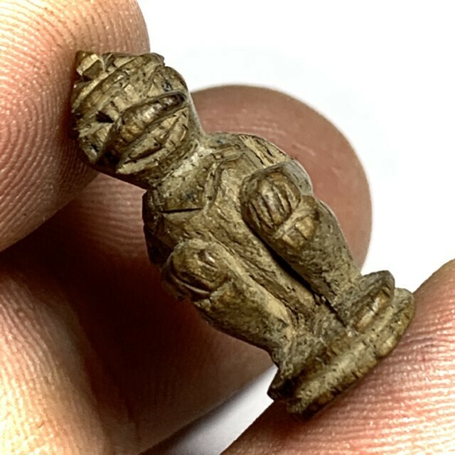 Hanuman Mai Gae Pim Hnaa Krabi 1st Series Circa 2450-70 BE Luang Por Sun Wat Sala Gun