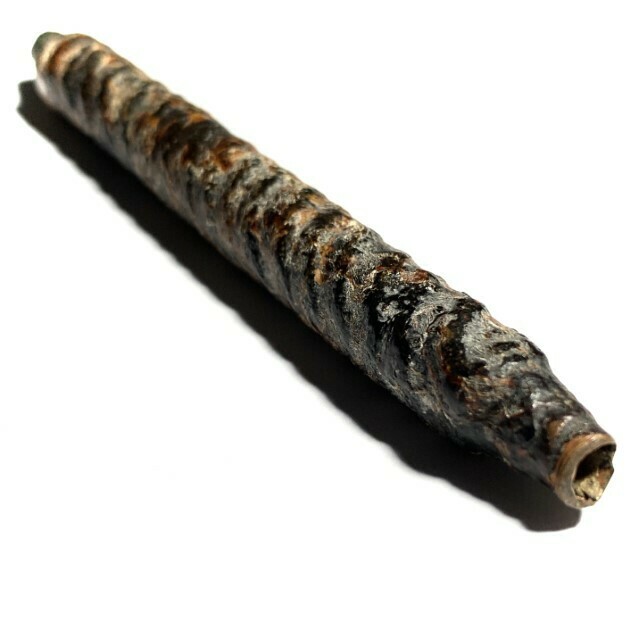 Takrut Tong Daeng Maha Solos Mongkol Thak Chueak Long Rak 2430 BE 5 Inches Luang Phu Iam Wat Sapan Sung Free Express Shipping