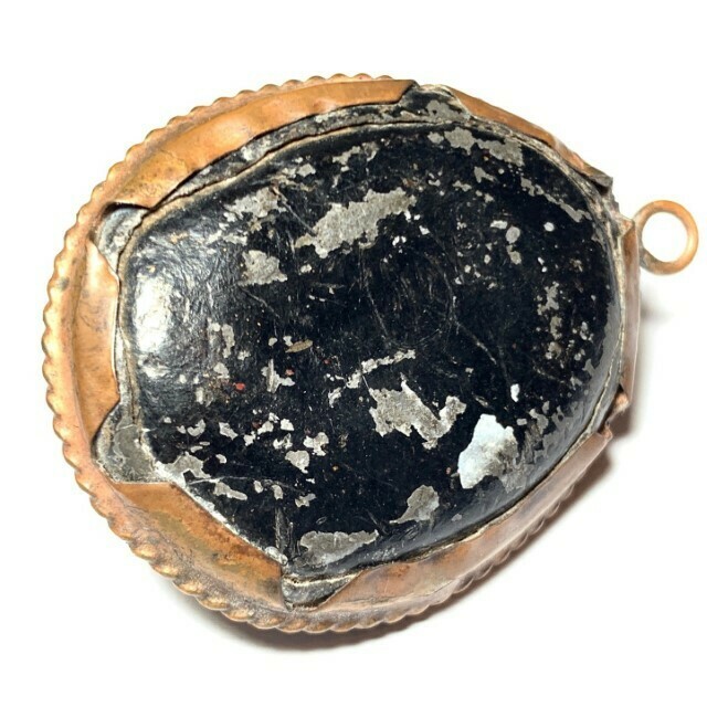 Bia Gae Hum Dtakua Long Rak Thak Luad Hand Spell Inscription Luang Phu Bun Wat Klang Bang Gaew Free Express Shipping