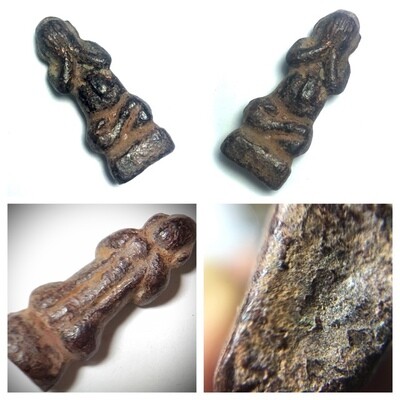 Pra Pid Ta Mai Payung Gae Long Rak 2430 BE Pim Yai Niyom 3.5 Cm Luang Phu Rod Wat Ko Non