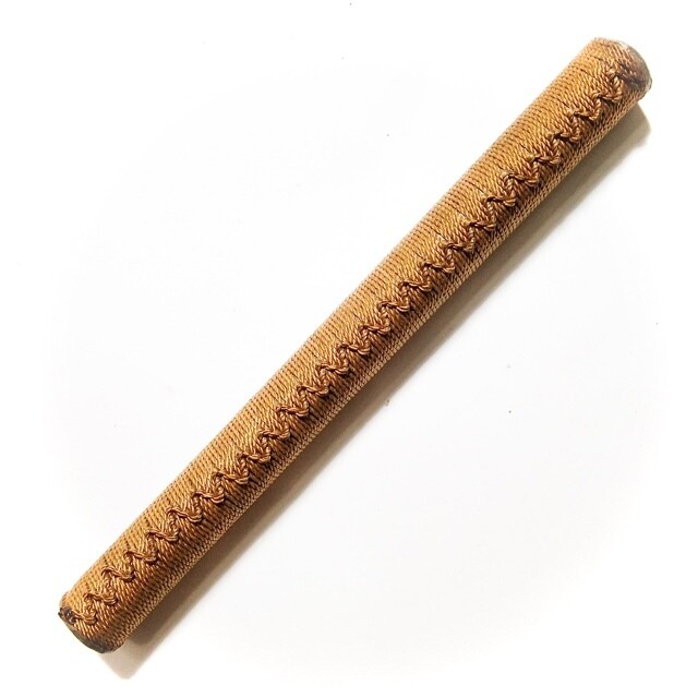 Takrut Tone Maha Ud Kong Grapan 5 Inch 2K Yantra Scroll Zig-Zag Cord Wrap Luang Por Tob Wat Chon Daen
