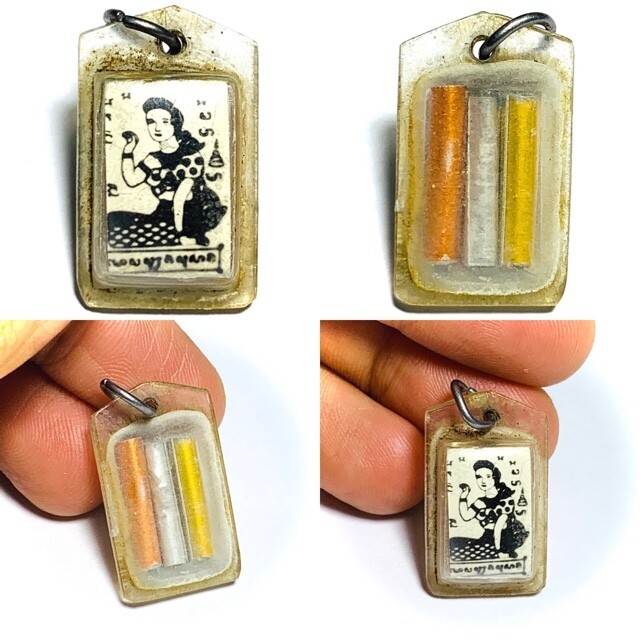 Locket Mae Nang Kwak Hlang Takrut Sam Kasat Luang Por Sud Wat Ka Long