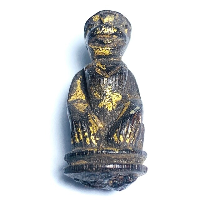 Hanuman Mai Gae Hnaa Krabi Ongk Kroo Ud Krang Sord Takrut Circa 2450-70 BE Luang Por Sun Wat Sala Gun
