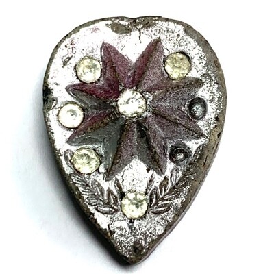 Daw Nai Pan Nai Pon Pim Lek Lucky Star 5 & 8 Pointed Pentacle Amulet Early-Mid Era Luang Por Pina