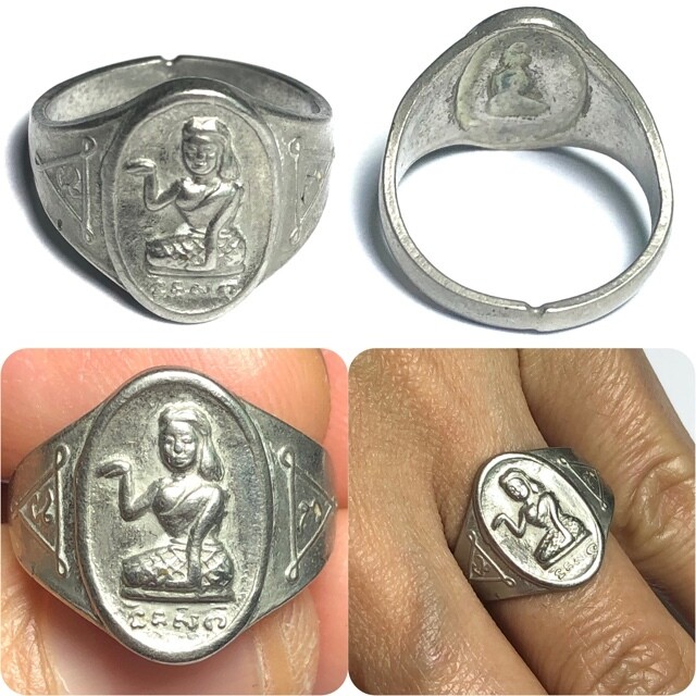Hwaen Nang Kwak Supawadee Magic Ring for Sales Persons Luang Por Guay Wat Kositaram