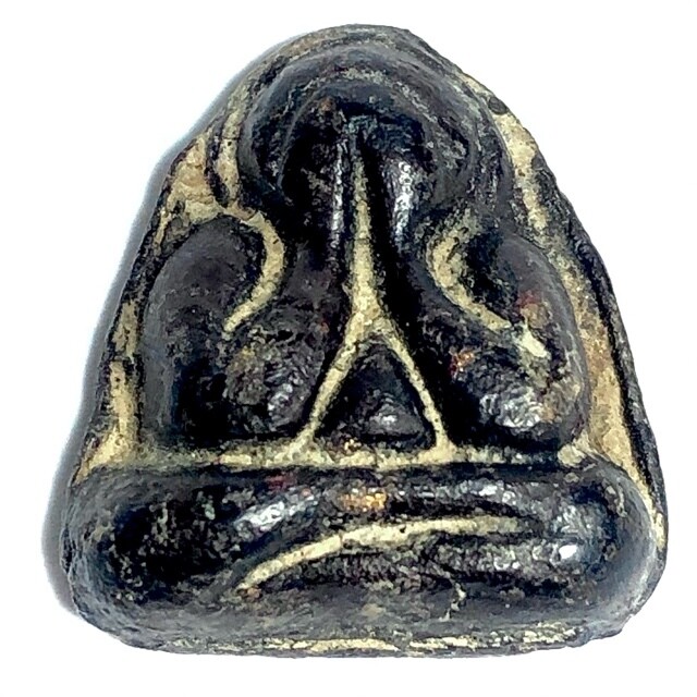 Pid Ta Hlang Baeb Nuea Pong Kala Kluk Rak Pid Tong With Authenticity Certificate Luang Phu Kaew Wat Kruea Wan
